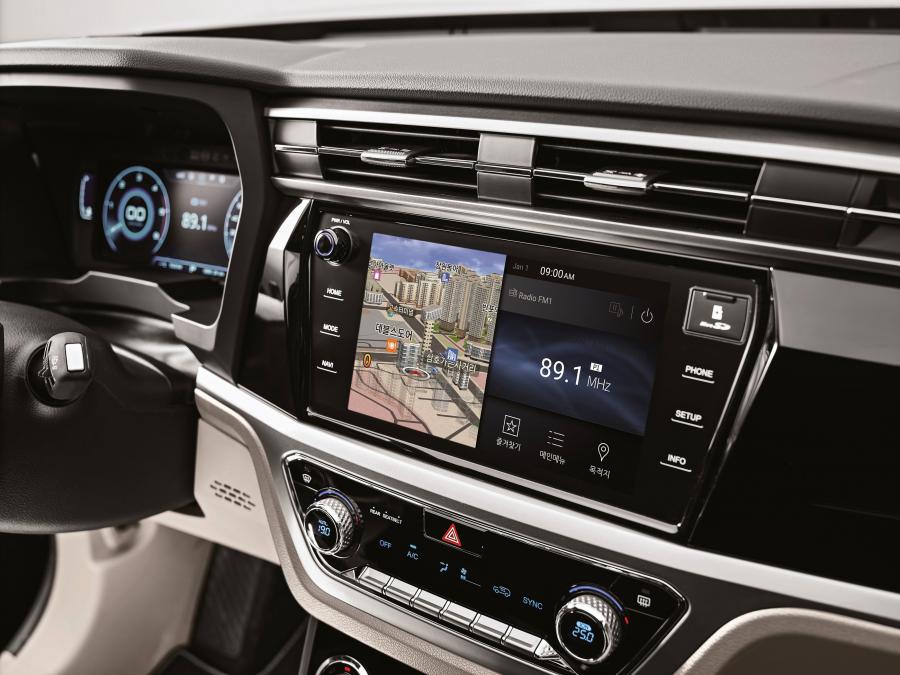 Детали интерьера SsangYong Korando (C300) 2019 года  (KR) (фото 13 из 40)